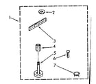 Kenmore 11081650100 miscellaneous parts diagram