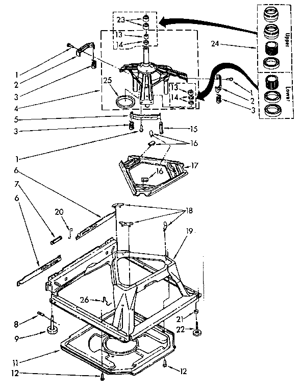 MACHINE BASE PARTS