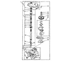 Kenmore 11081650100 gearcase parts diagram