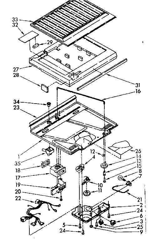 COMPARTMENT SEPARATOR PARTS