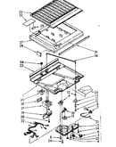 Compartment separator parts