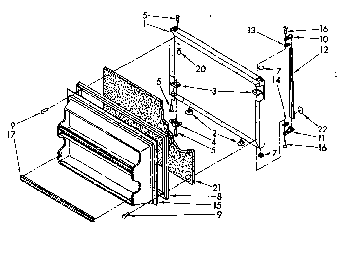 FREEZER DOOR PARTS