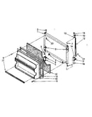 Freezer door parts