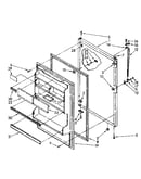 Refrigerator door parts