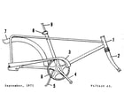 Sears 502475410 frame assembly diagram