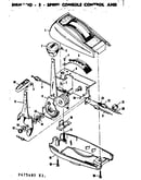 Shimano-5-speed console control & parking-brake