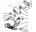 Craftsman 11320500 switch box assembly diagram