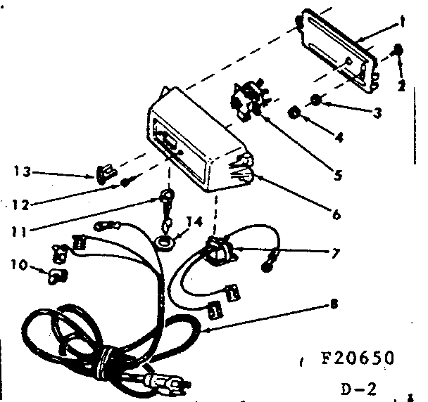 8 IN JOINTER-PLANER SWITCH BOX ASM