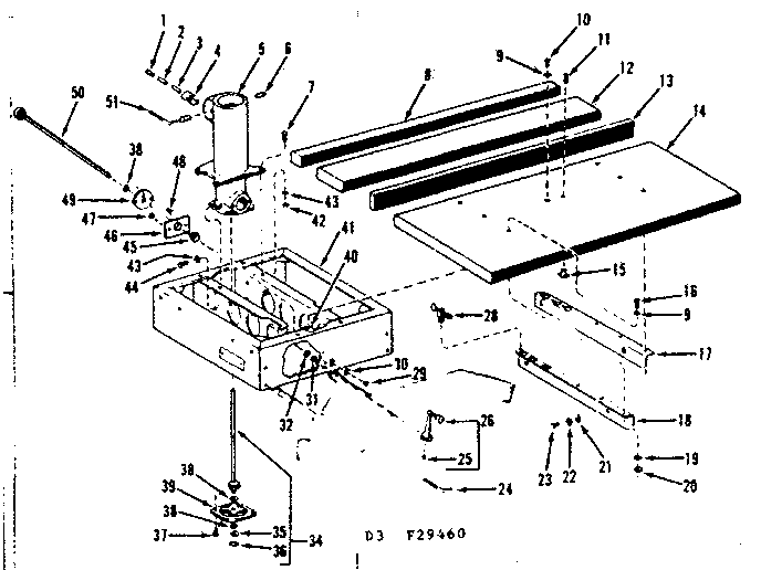 FENCE AND BASE ASSEMBLY