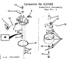 Craftsman 143214062 carburetor diagram