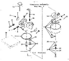 Craftsman 143216162 carburetor diagram
