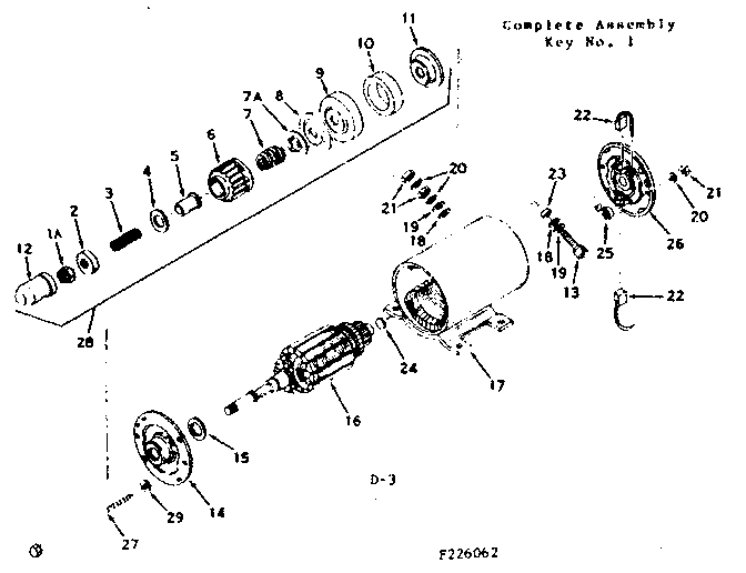 Starter motor
