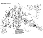 Craftsman 143617162 basic engine diagram