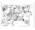 Craftsman 143625012 basic engine diagram