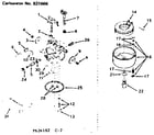 Craftsman 143626182 carburetor diagram