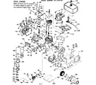 Craftsman 143626192 basic engine diagram