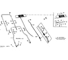 Craftsman 53681892 control mount plate assembly diagram