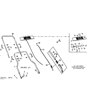Control mount plate assembly