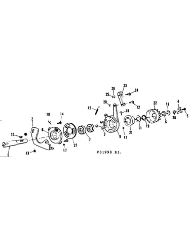 Clutch and sprocket assembly