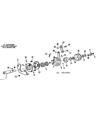 Clutch and sprocket assembly