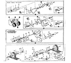 Craftsman 53682490 pulley and wheel assembly diagram