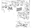 Craftsman 53682567 auger and gear case assembly diagram