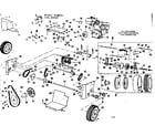 Craftsman 53682567 chassis assembly diagram