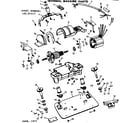 Kenmore 10081612 internal machine parts diagram