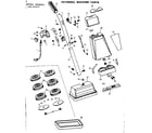 Kenmore 10081612 external machine parts diagram