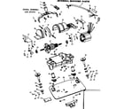 Kenmore 10082591 internal machine parts diagram