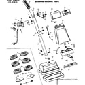 Kenmore 10082810 external machine parts diagram
