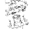 Kenmore 10082810 internal machine parts diagram
