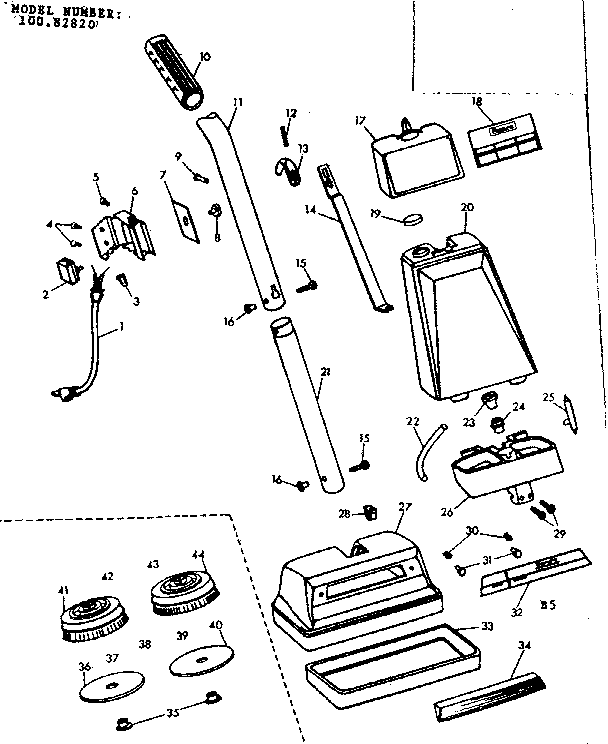 External machine parts