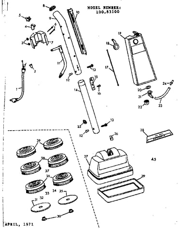 External machine parts