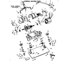Kenmore 10083100 internal machine parts diagram
