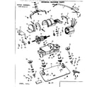 Kenmore 10083300 internal machine parts diagram