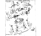Kenmore 10083590 internal machine parts diagram