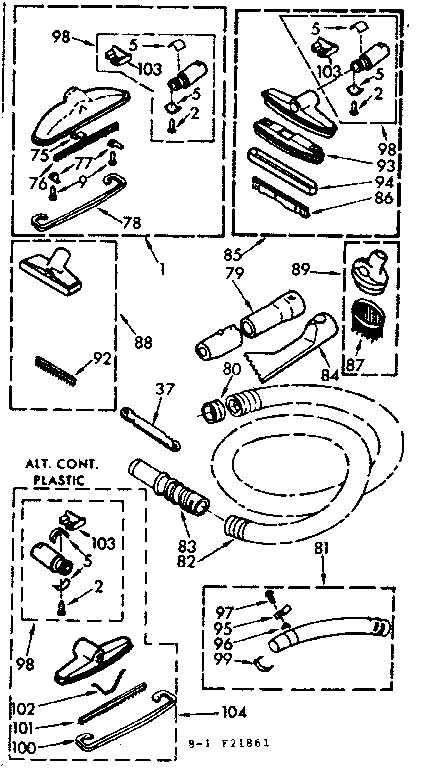 Attachment parts