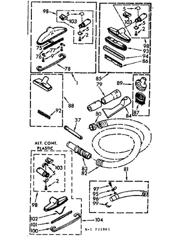 Attachment parts
