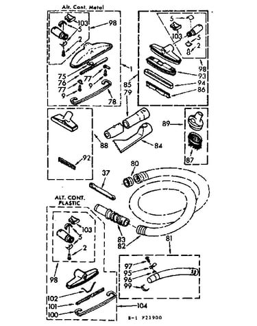 Attachment parts