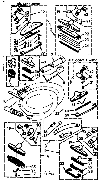 Attachment parts