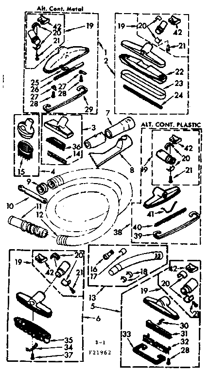 Attachment parts