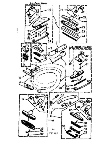 Attachment parts