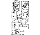Kenmore 11622600 attachment parts diagram