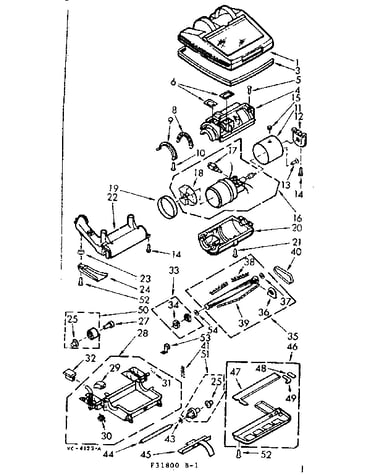 Vacuum cleaner parts