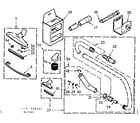 Kenmore 11644521 attachment parts diagram