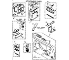 Kenmore 11644611 attachment parts diagram