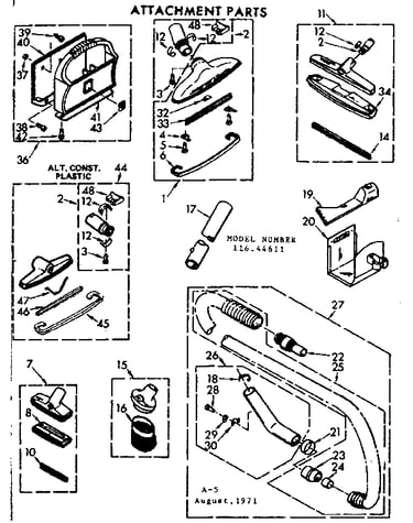 Attachment parts