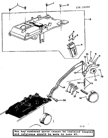 Cam holder bracket