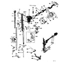 Kenmore 15810302 main shaft arm assembly diagram